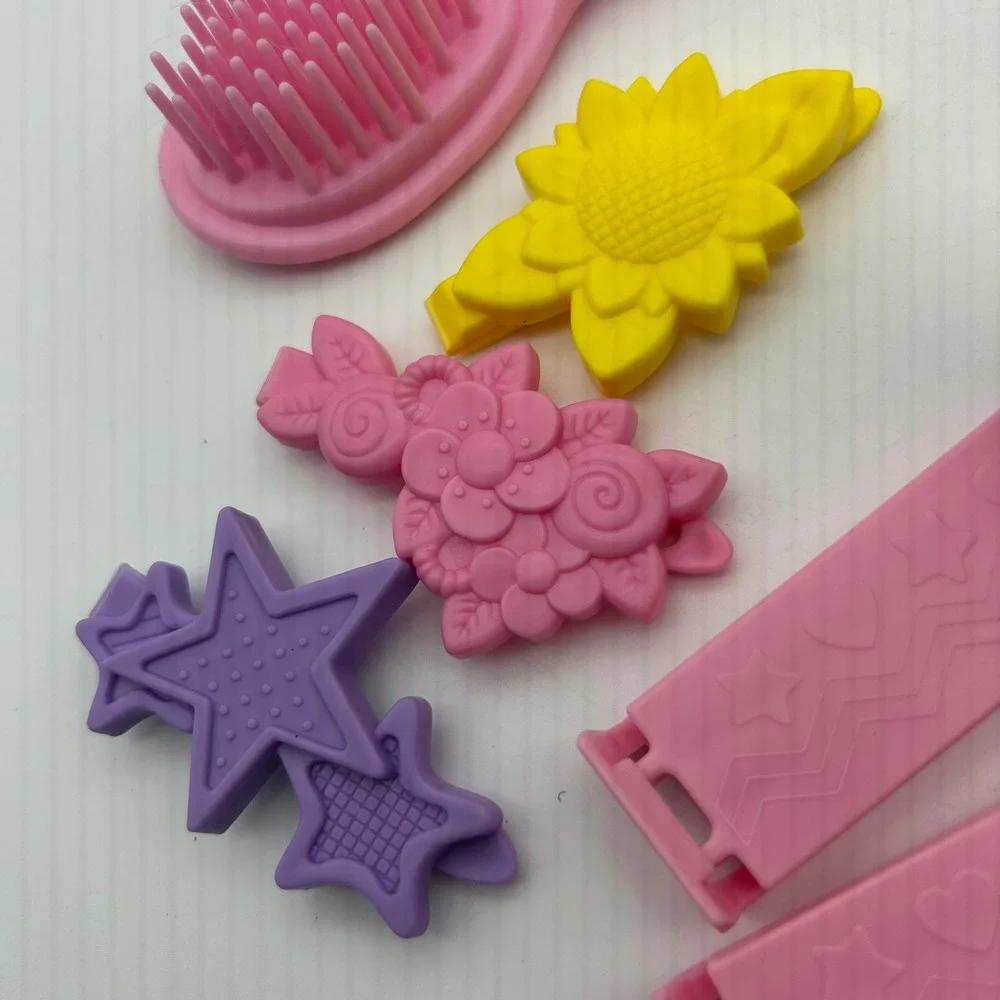 Vintage Cabbage Patch Kids Doll Accessories Lot‎ Shoes Hair Rollers Clips Spray